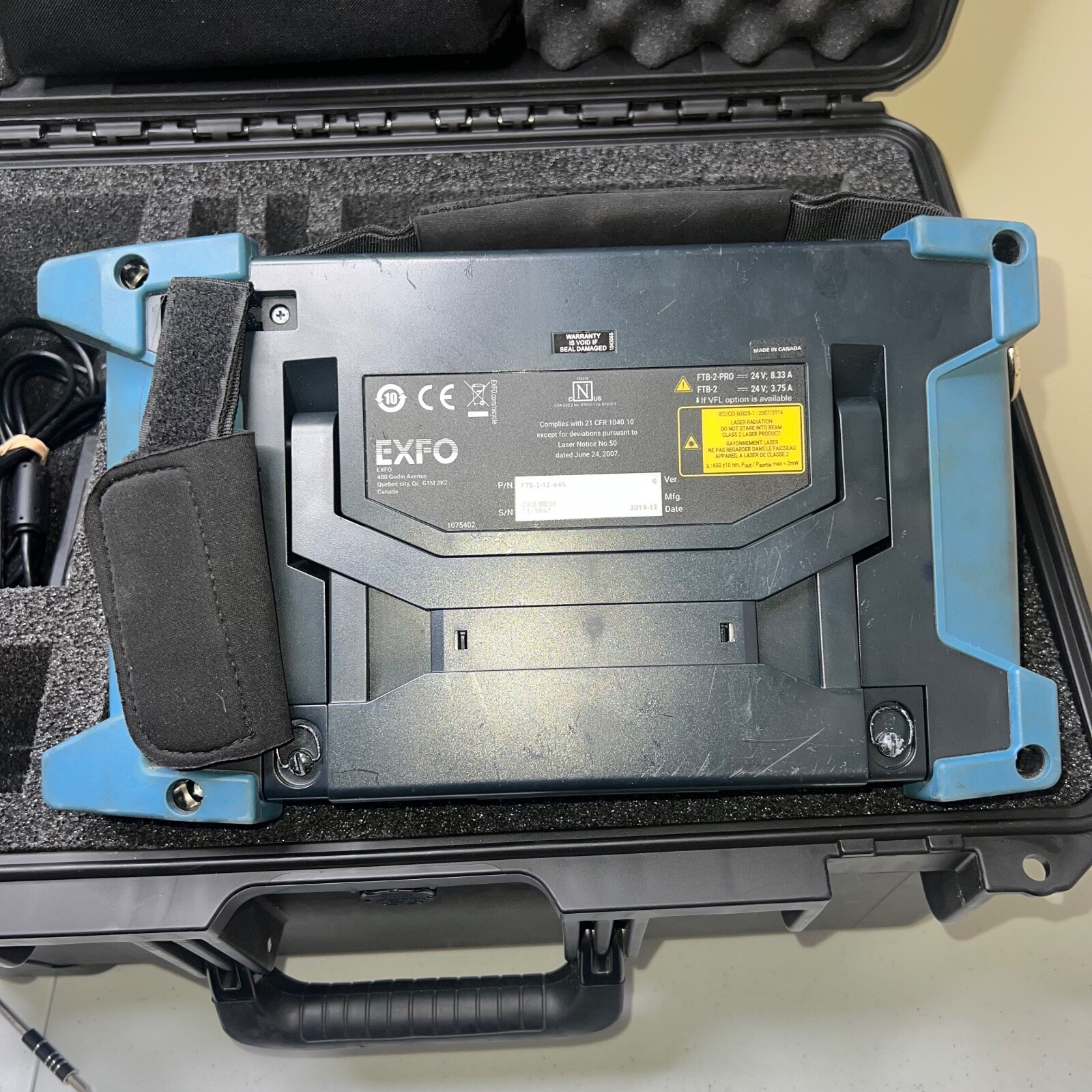 Exfo FTB-2 7600E SM OTDR Long Haul Test Kit