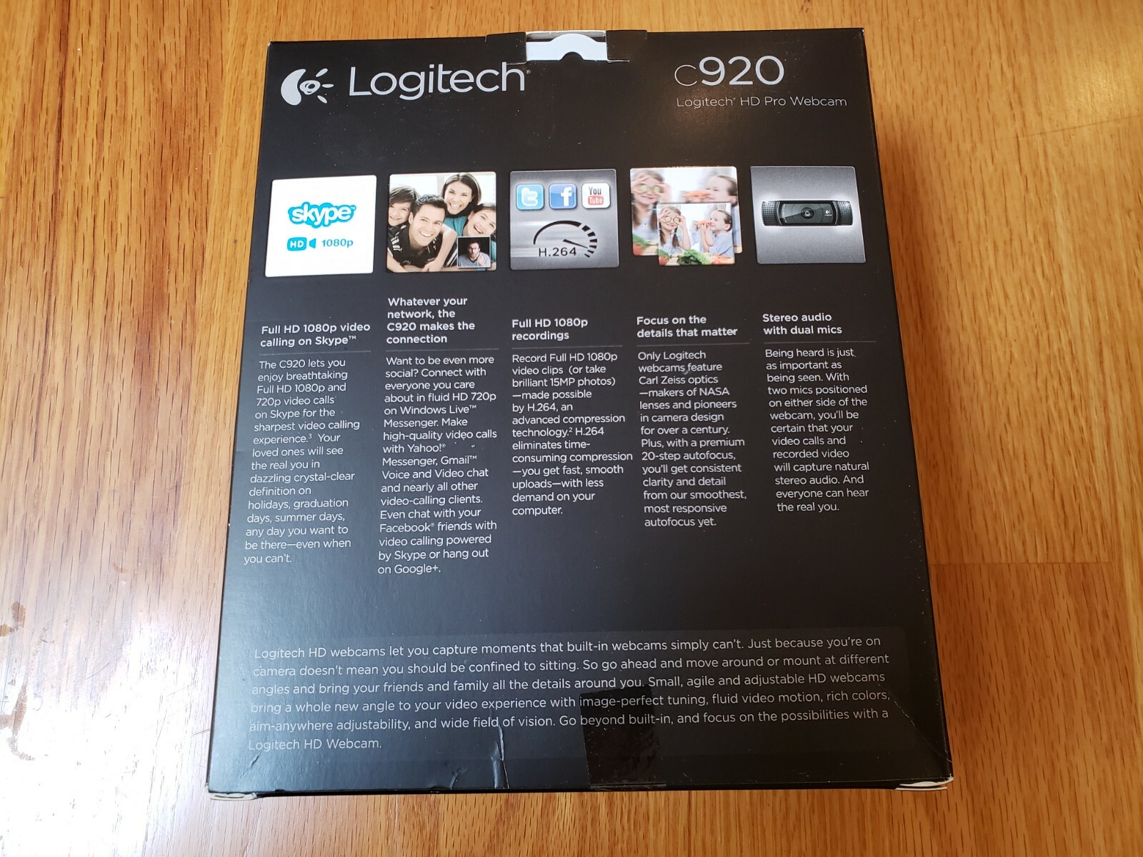 Brand New Logitech C920 HD Pro Webcam