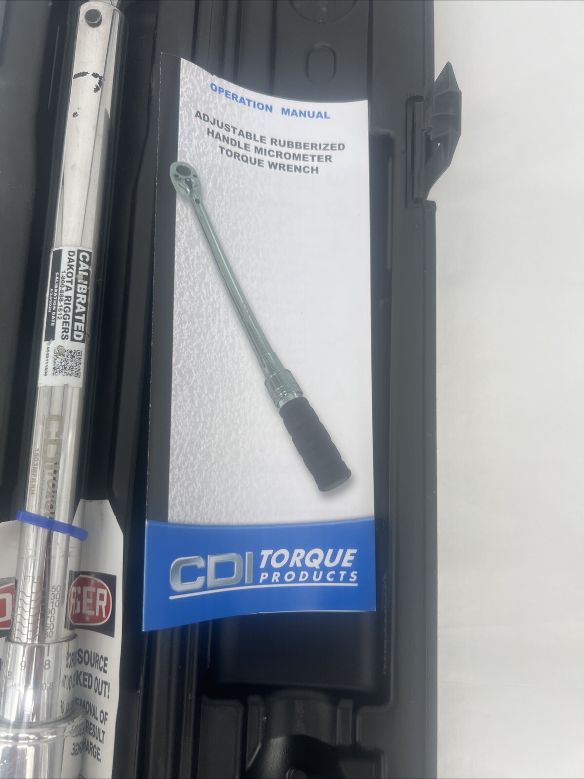 CDI 1503MFRRH Dual Scale Torque Wrench with Case 1/2"