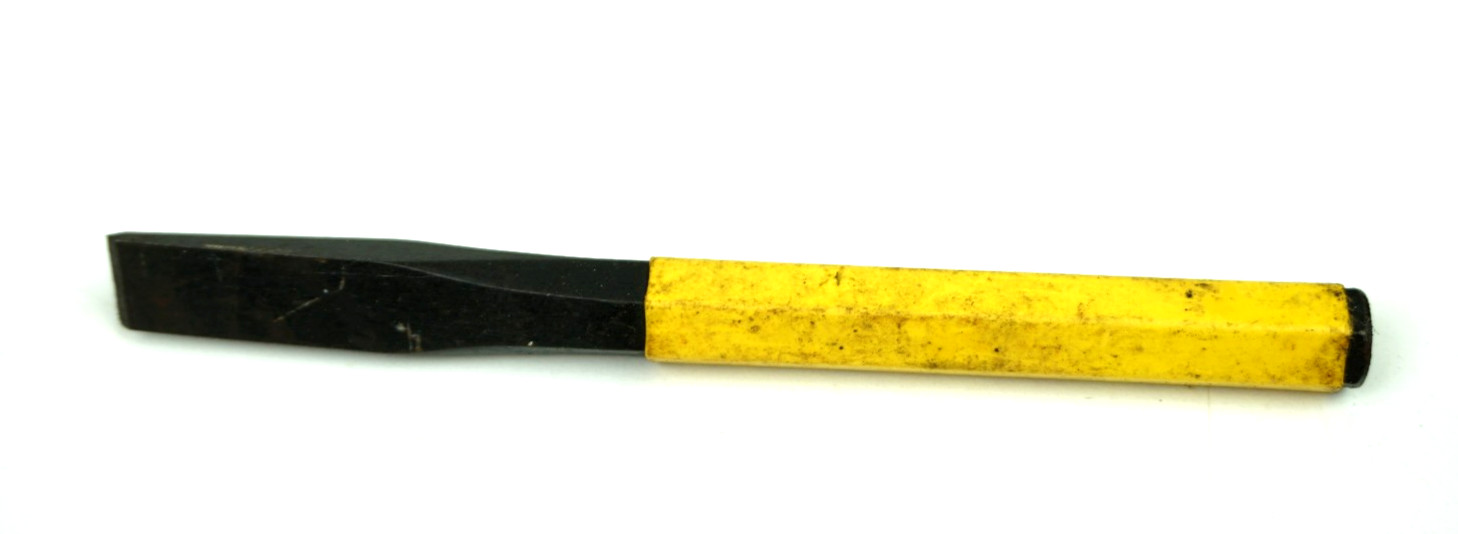 Stanley 1/2" Cold Chisel Yellow Soft Grip 48-843 USA