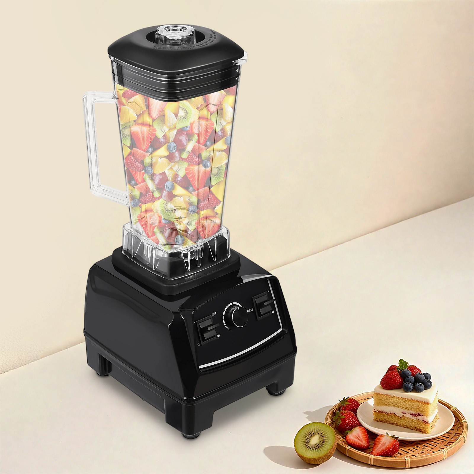 3HP 2L Heavy Duty Commercial Blender Mixer Juicer Professional Power Blender USA