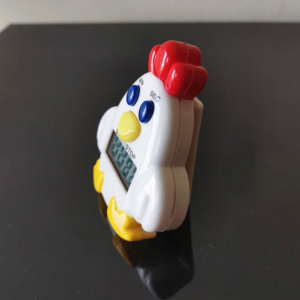 Kitchen Electronic Chicken Timer LCD Digital Display Birthday Present Tools JQ