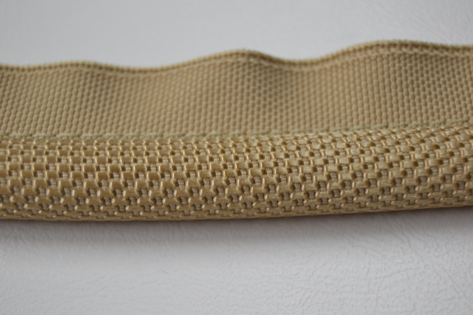 STITCHED HEADLINER WINDLACE FORD CHRYSLER GM TAN / GOLD GLOSSY TOP QUALITY