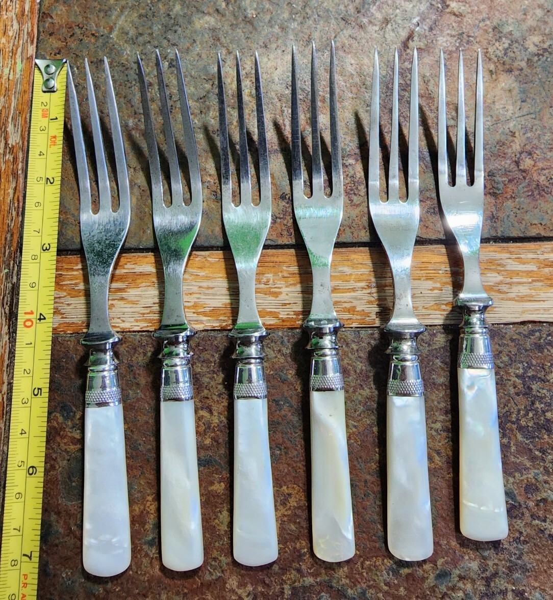 LOT OF 6 RARE KOTTLE CUTLERY CO GERMANY 🇩🇪 MOP DINNER 🍽- LUNCHEON FORKS