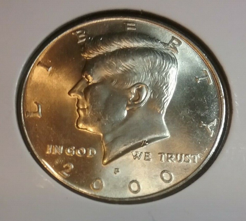2000 Kennedy P Half Dollar - BU - Uncirculated