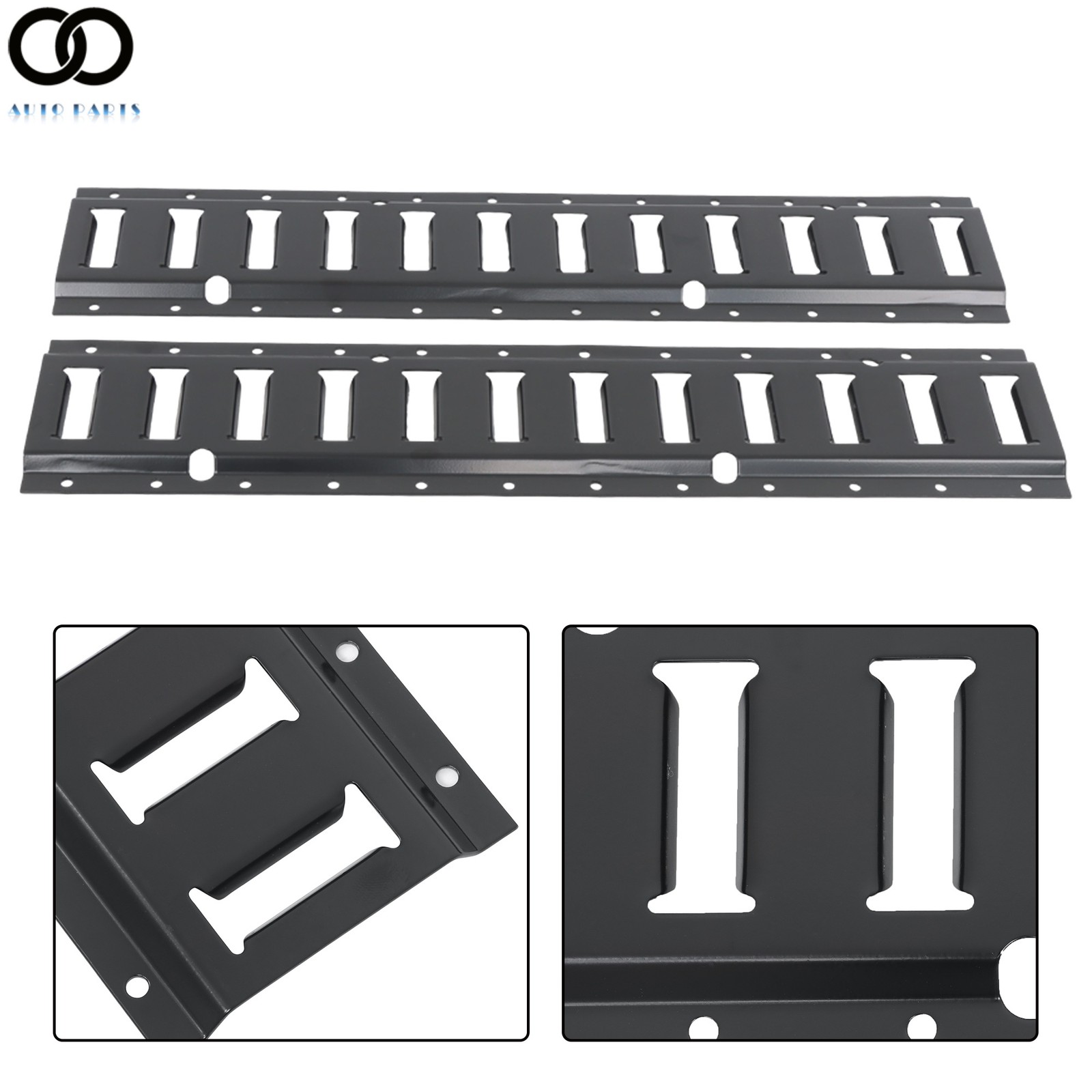 8 Piece 2' E Track Tie-Down Trailer Kit Fits Universal High Quality Horizontal