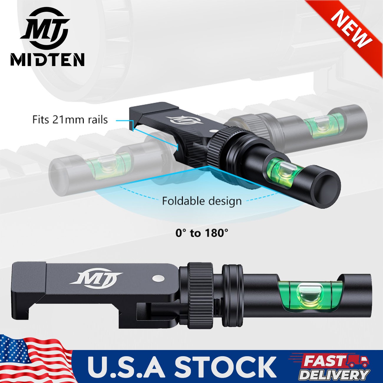 Rifle Scope Bubble Level Low Profile Mount For Picatinny Rail Scope Leveling Kit