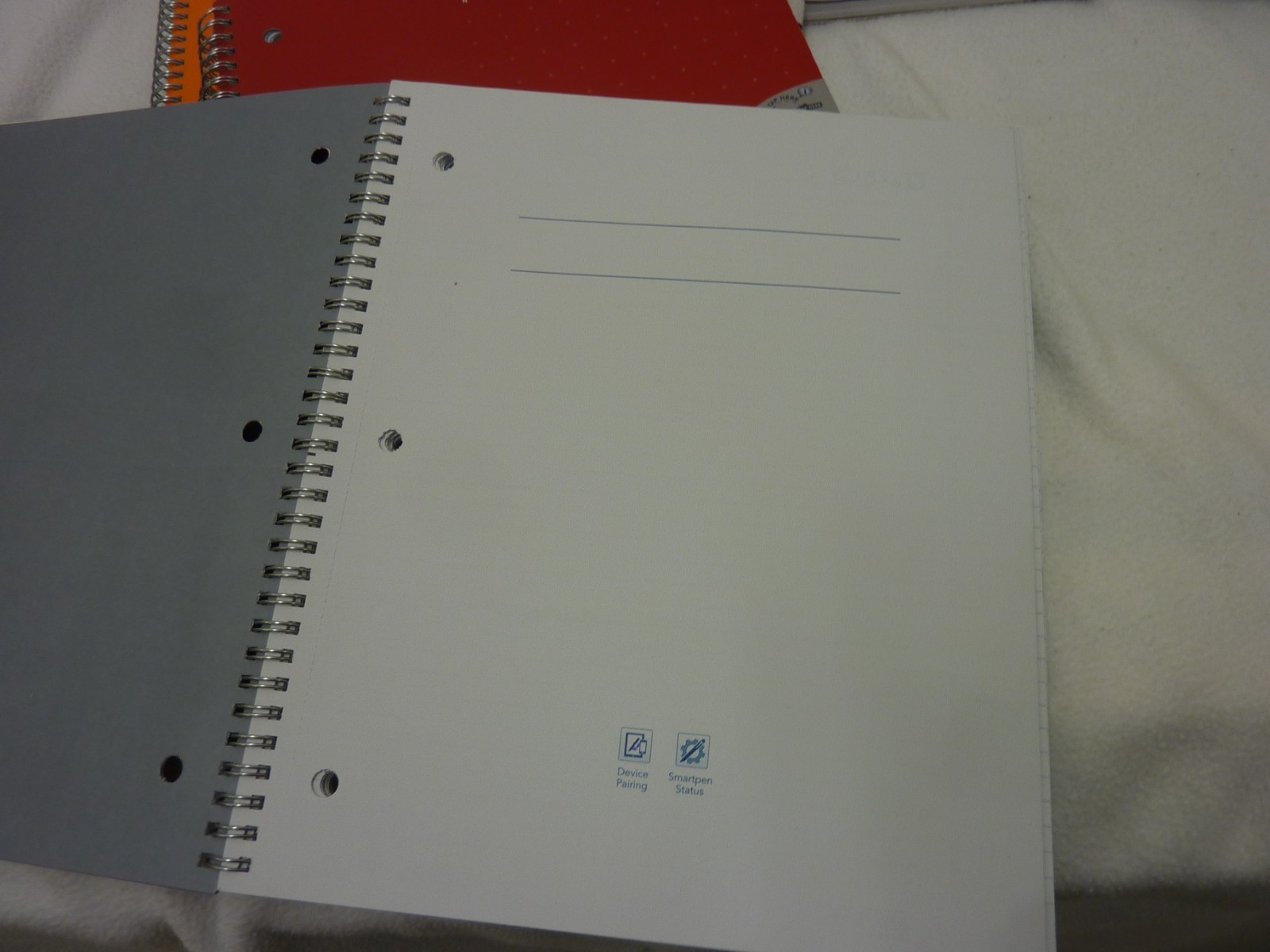 FOUR LIVESCRIBE NOTEBOOKS - COMPLETE PLUS ONE PARTIAL LIVESCRIBE NOTEBOOK