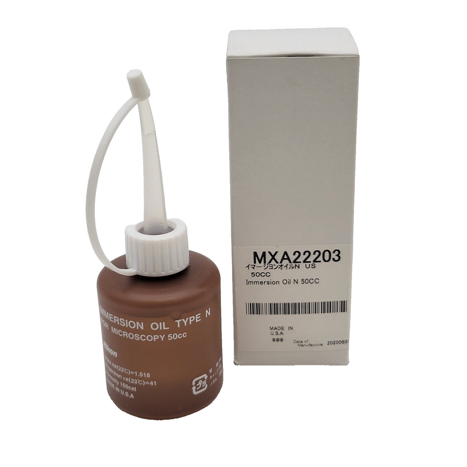 Nikon Microscope Immersion Oil Type N 50cc