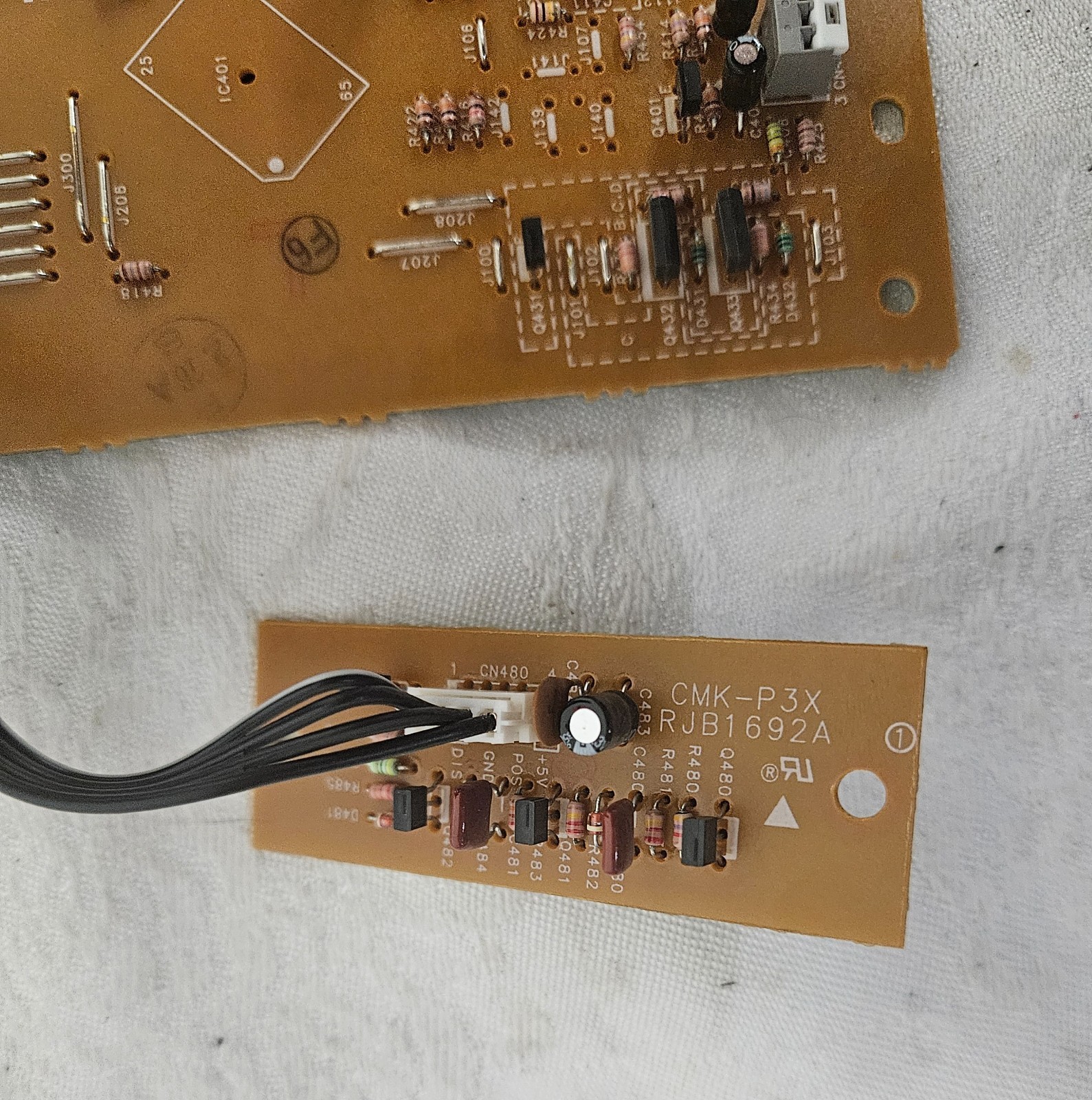 TECHNICS SL-MC700 CD Player MAIN PCB Board Set Technics RJB1523A