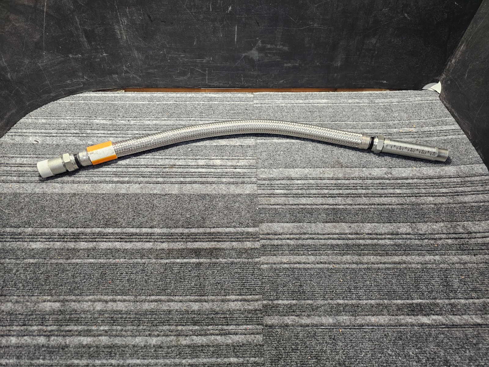 (QTY 10) VICTAULIC  A36TAQFBA2 Braided Hose With 5-3/4 in Reducer, 36 in L Hose,