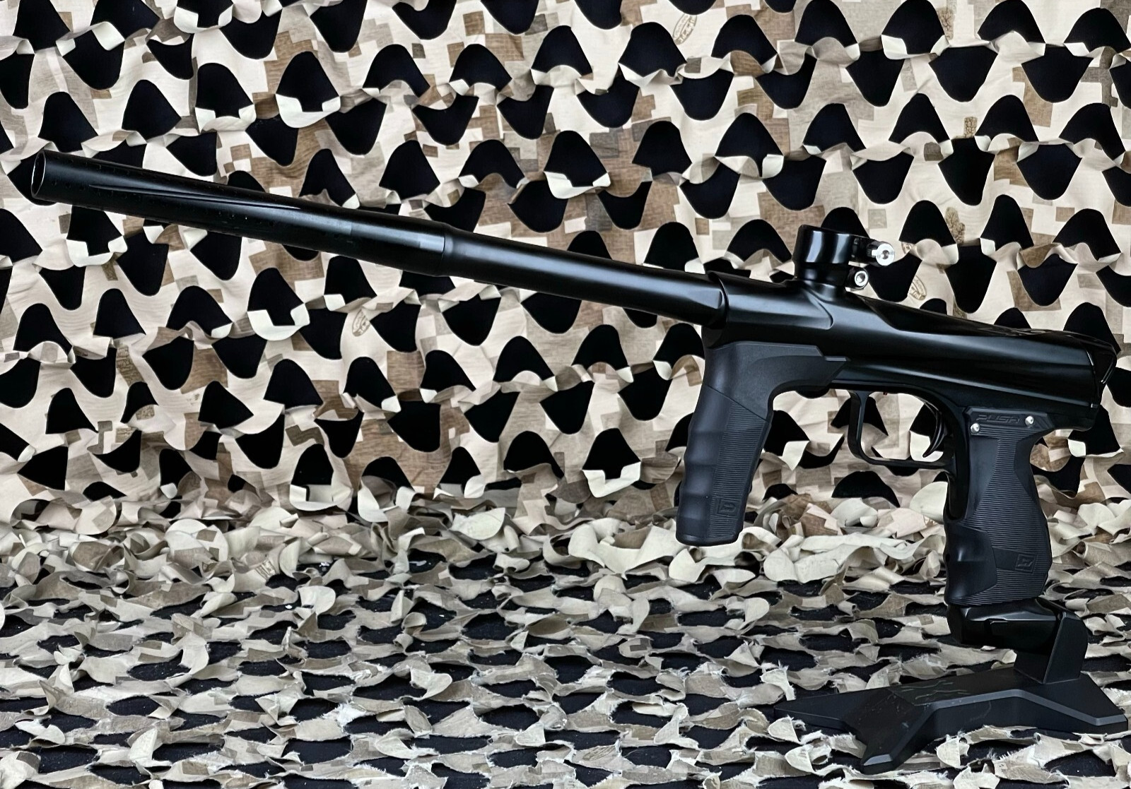 NEW Push Propel Mechanical Paintball Gun - Black