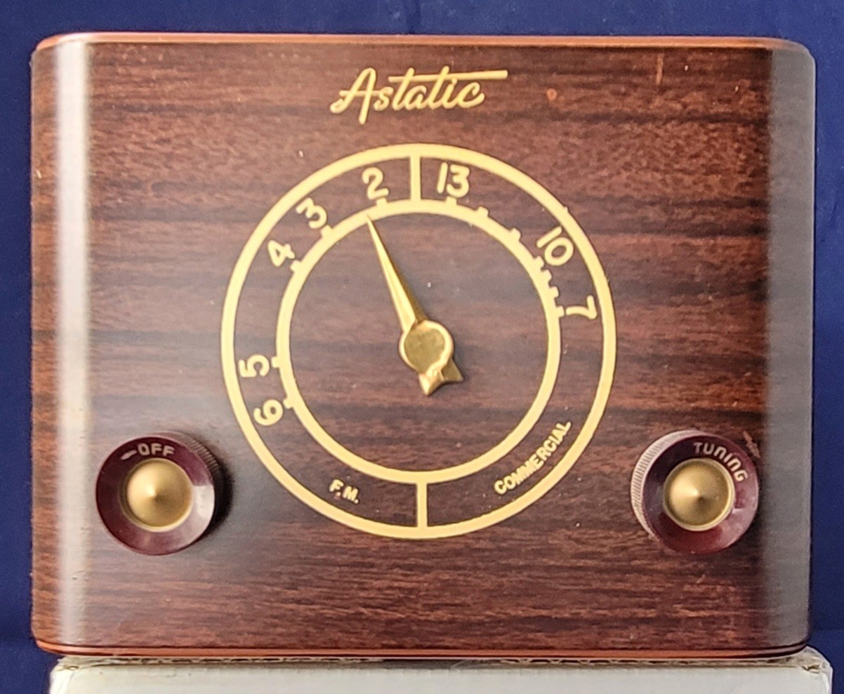 Astatic BT-1 FM Tuner 1951 Parts Restore Display
