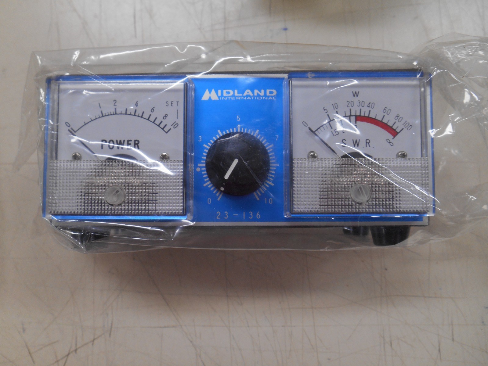 New Midland Model 23-136 VSWR test meter ham cb radios standing wave ratio meter