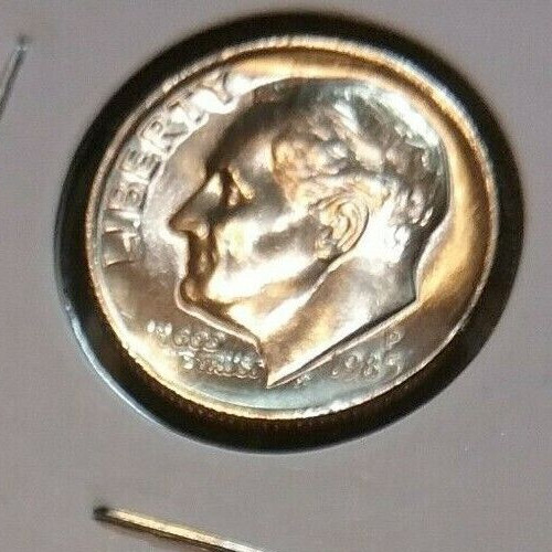 1985 Roosevelt Dime  P - BU - Uncirculated