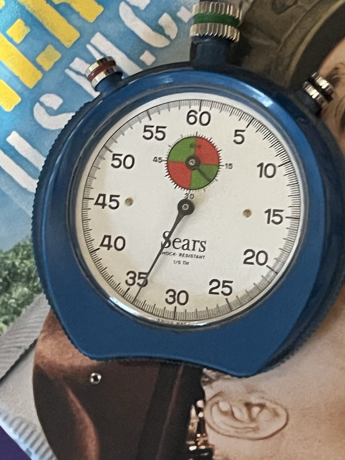 Vintage Tag Heuer Trackmaster Stopwatch - Tested - Working