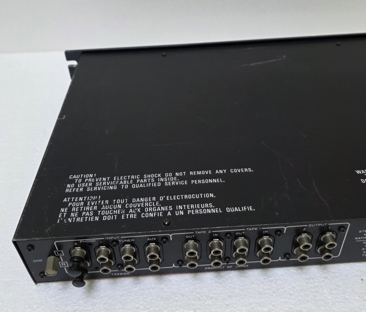 Nikko Beta 20 Stereo Preamplifier Tested & Working! SEE VIDEO!