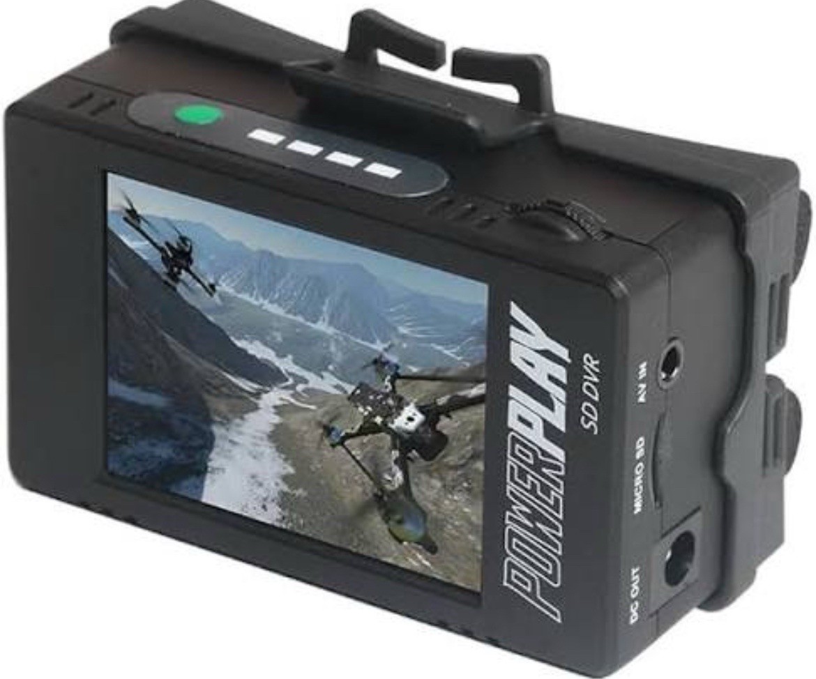 NEW RunCam 2025 Latest Immersion RC PowerPlay Vintage Camera Monitor with DVR