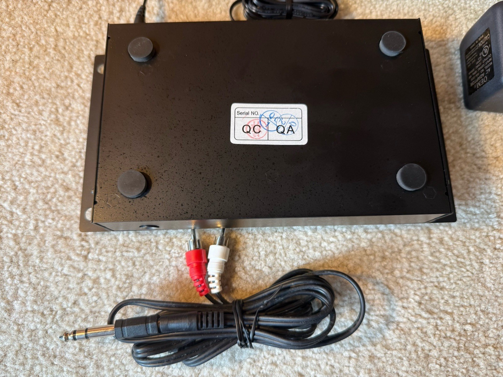 DAK 2800-pc Phono Preamp Interface Mixer w/power