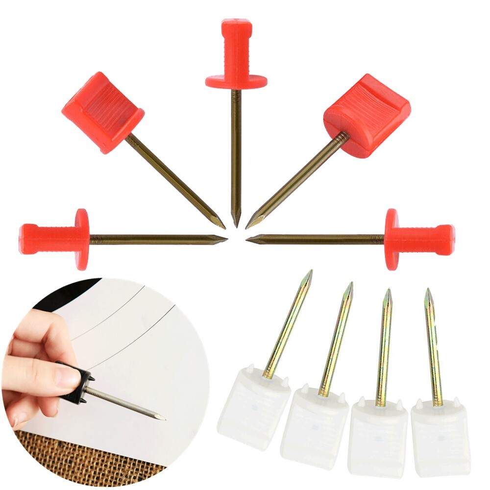 Archery Target Pins Nails Steel Fixed Straw Target Paper Face Foam Bow Shooting