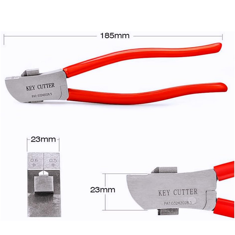 1 x LISHI Auto Key Car Key Cutter Locksmith Tool Cut Flat Directly Machine