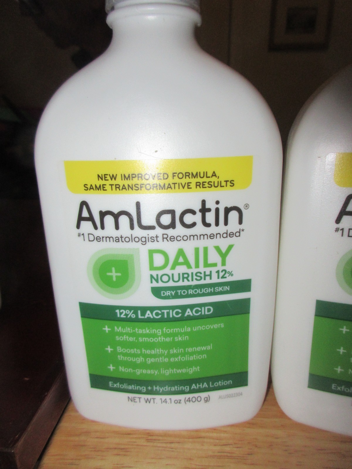 AmLactin Daily Nourish Lotion 14.1 oz 12% Lactic Acid Dry to Rough Skin Rescue