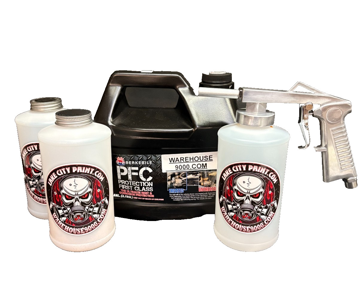PFC Amber Standard Economy Undercoating Gun Kit (2 W Quart Bottles)