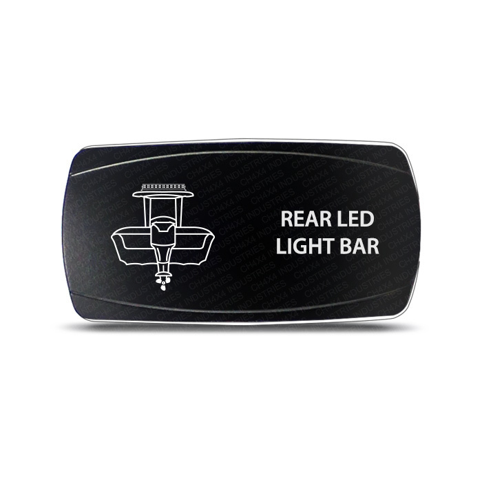 CH4X4 Marine Rocker Switch  Rear Led Light Bar Symbol