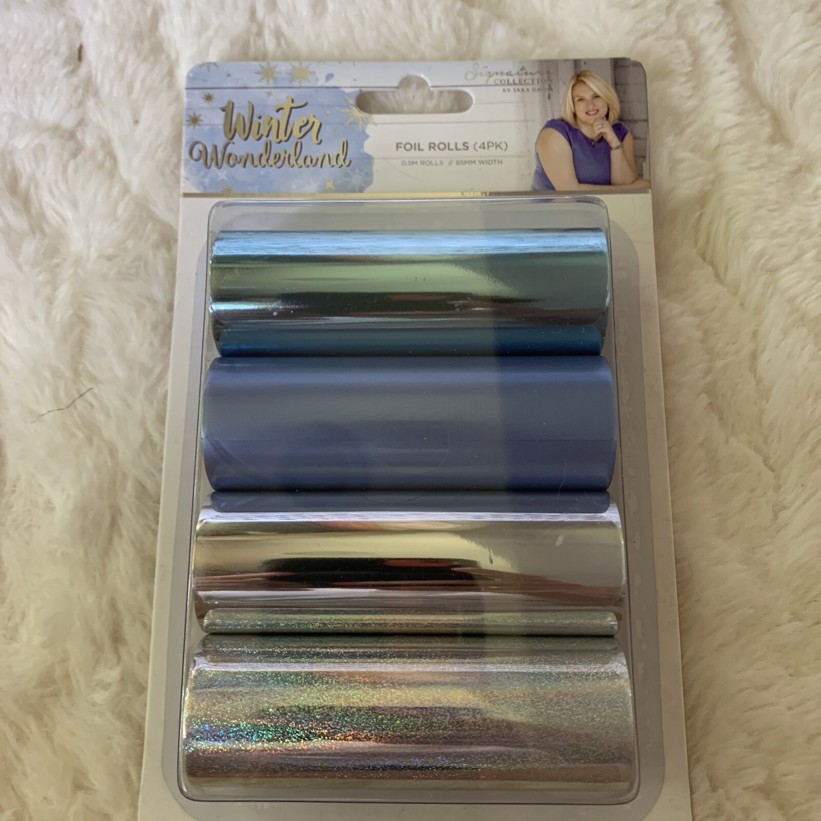 Winter Wonderland Foil 4 Rolls - Holiday Variety Pack Signature Collection
