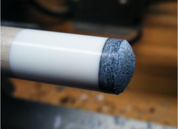 Techno-Dud 14mm Pool Cue Stick Tip by Outsville Billiards, Milkdud Tip Single