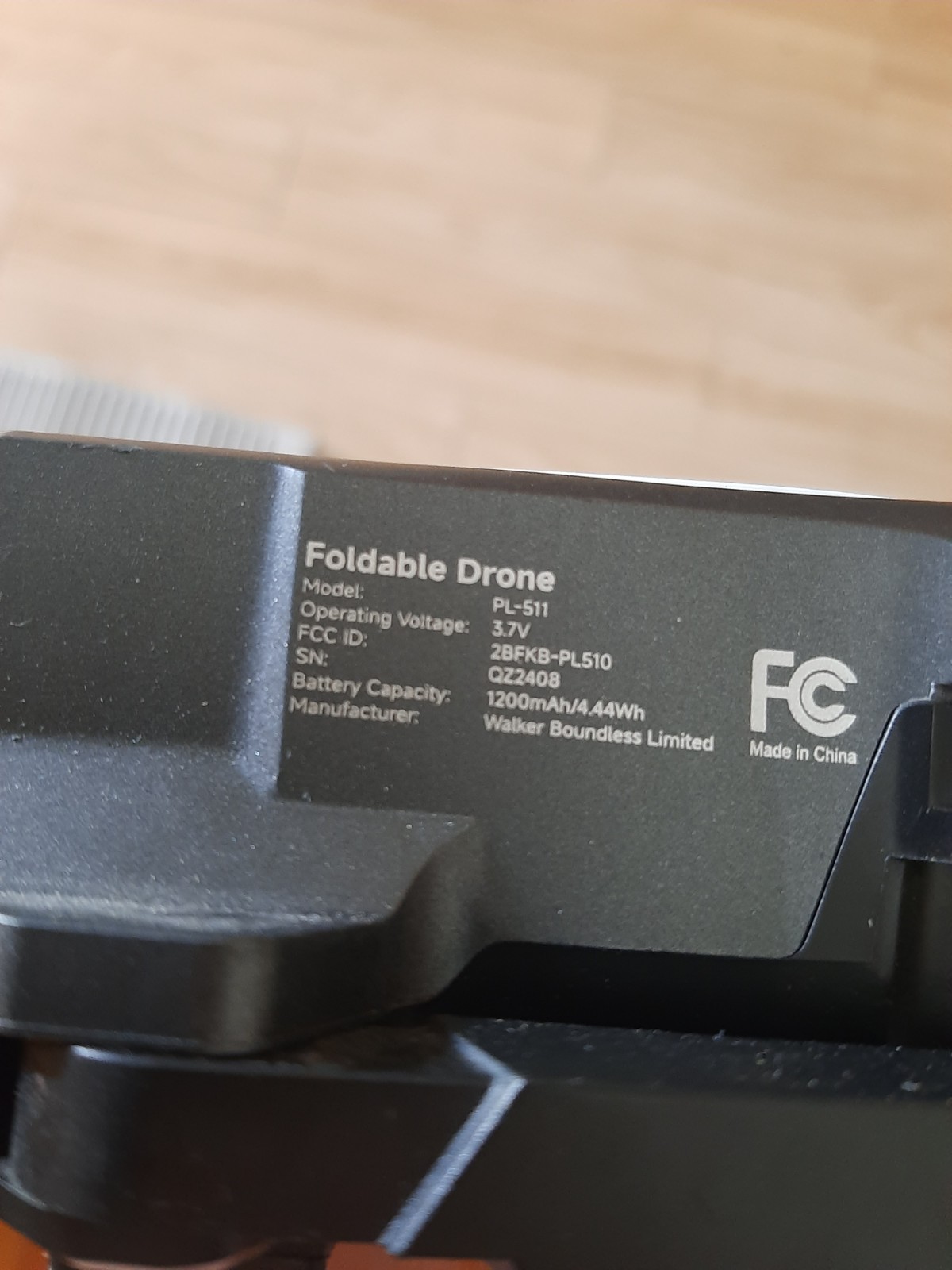Plegble PL-511 Mini Foldable 4k Camera Drone ONLY