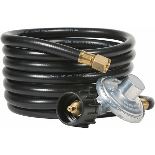Camco 57721 Low Pressure Gas Regulator with 12' Hose