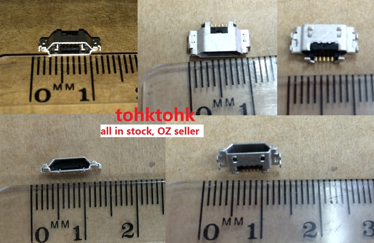Genuine Sony Xperia S J Charging Port micro USB Connector parts LT26h LT26i LT28