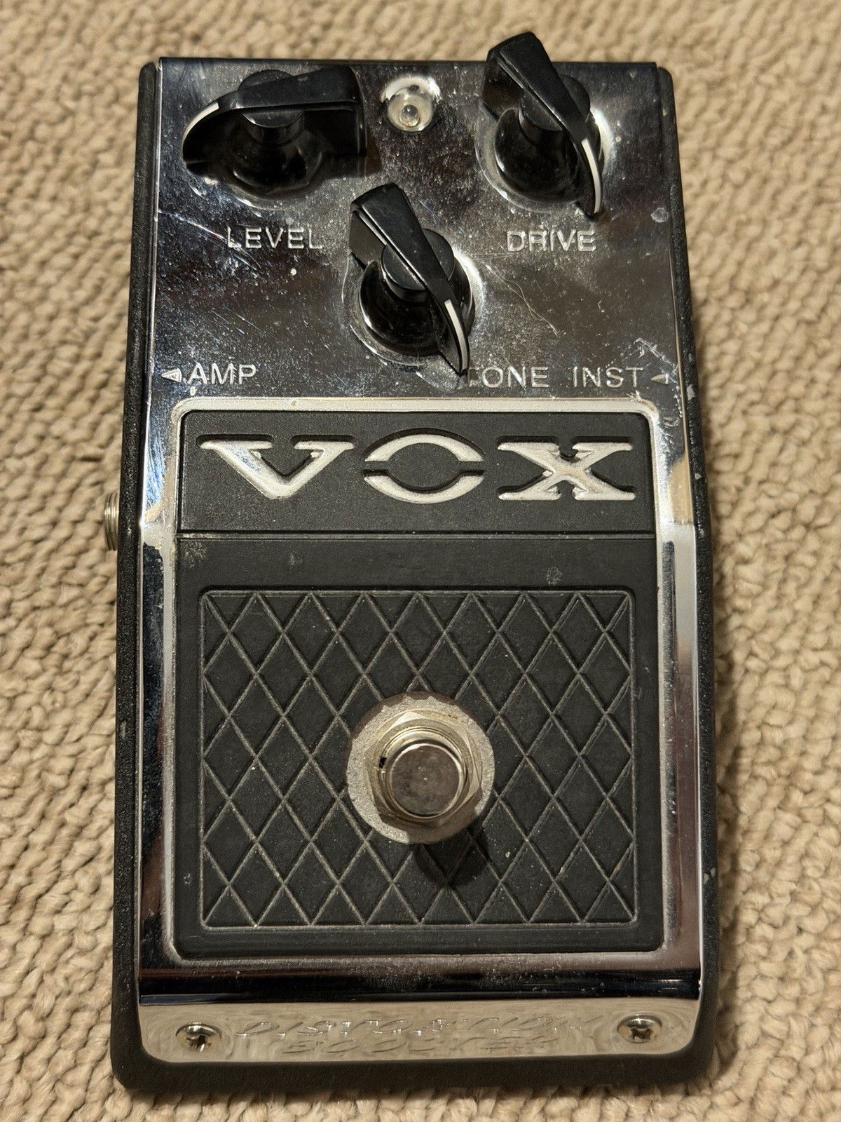 VOX V830 Distortion Booster Guitar Effects Pedal