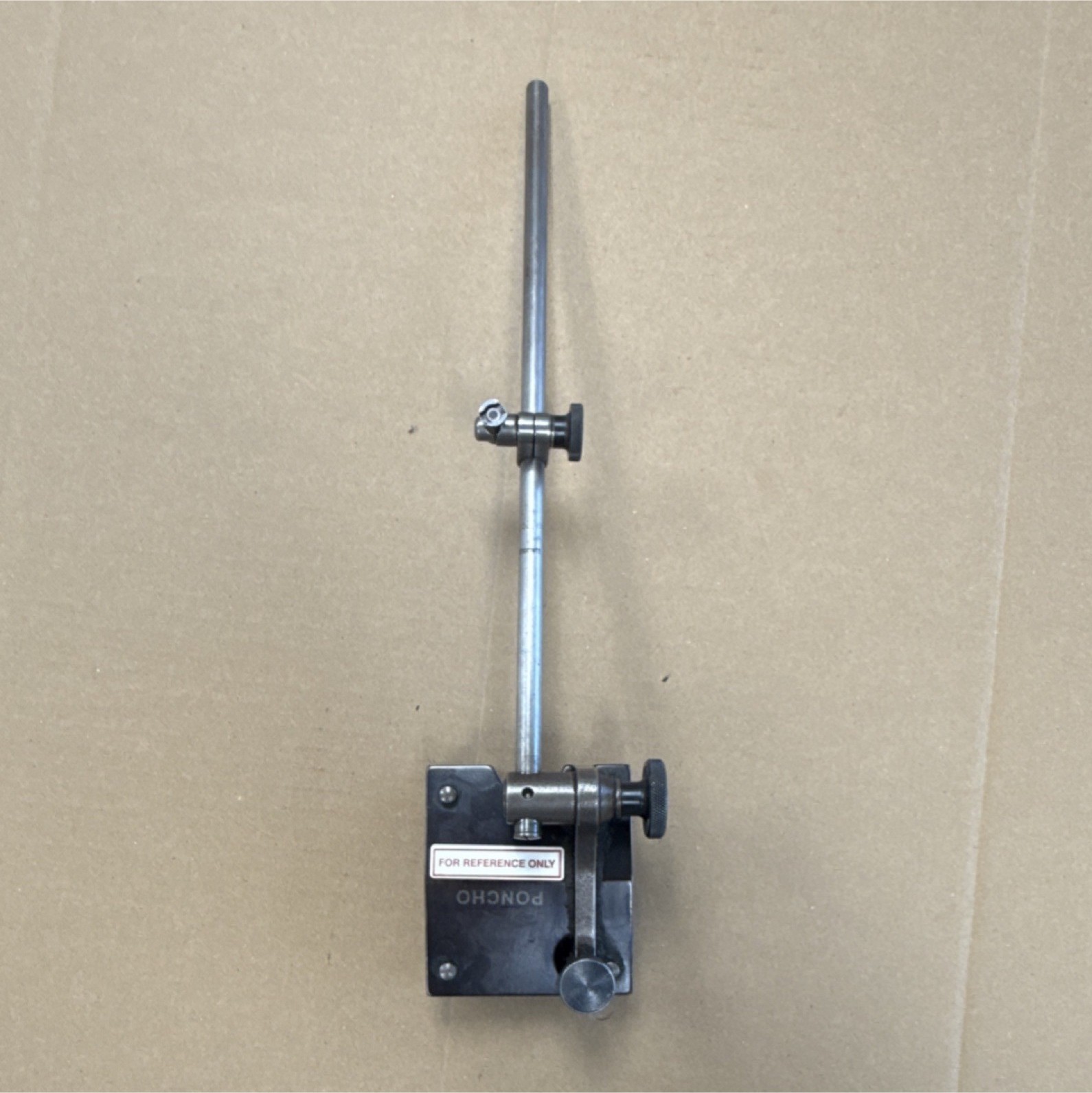 Starrett Full Sized Surface Gage 12” Spindle 3-1/2” x 3-3/16” Base Model 257C