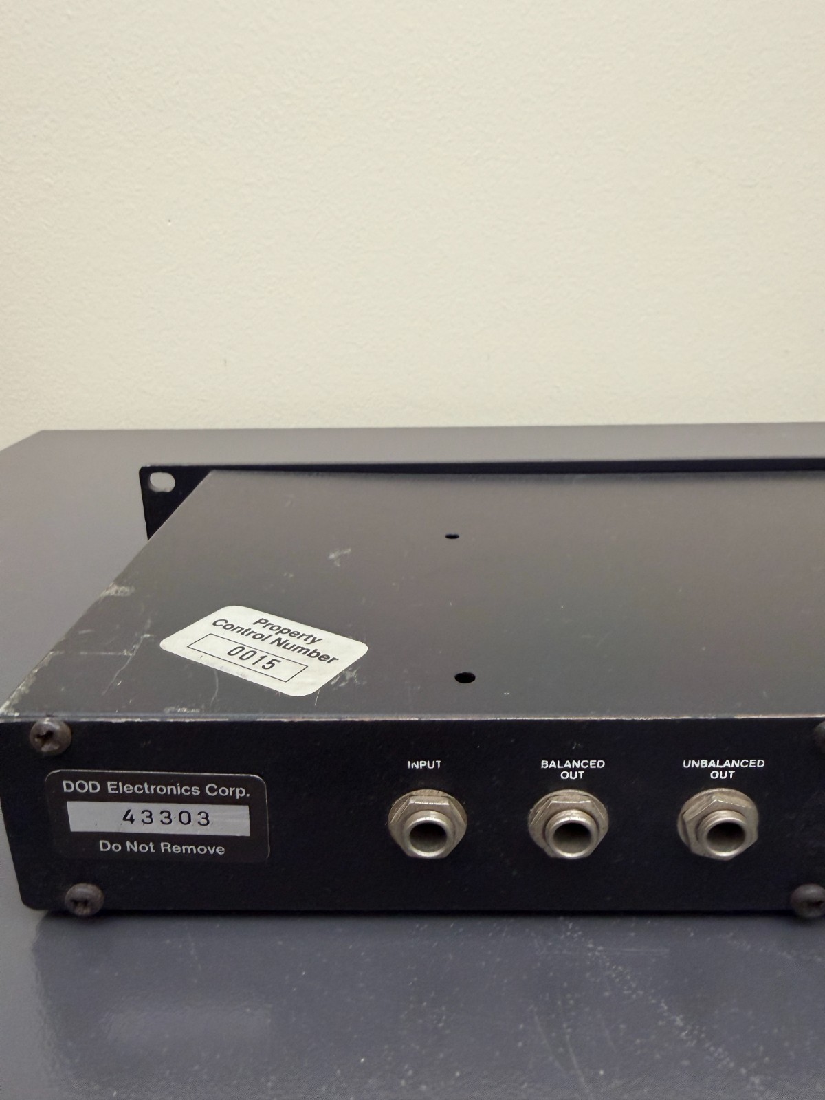 DOD R-825 Compressor Limiter Vintage Rackmount Dynamics Processor UNTESTED**