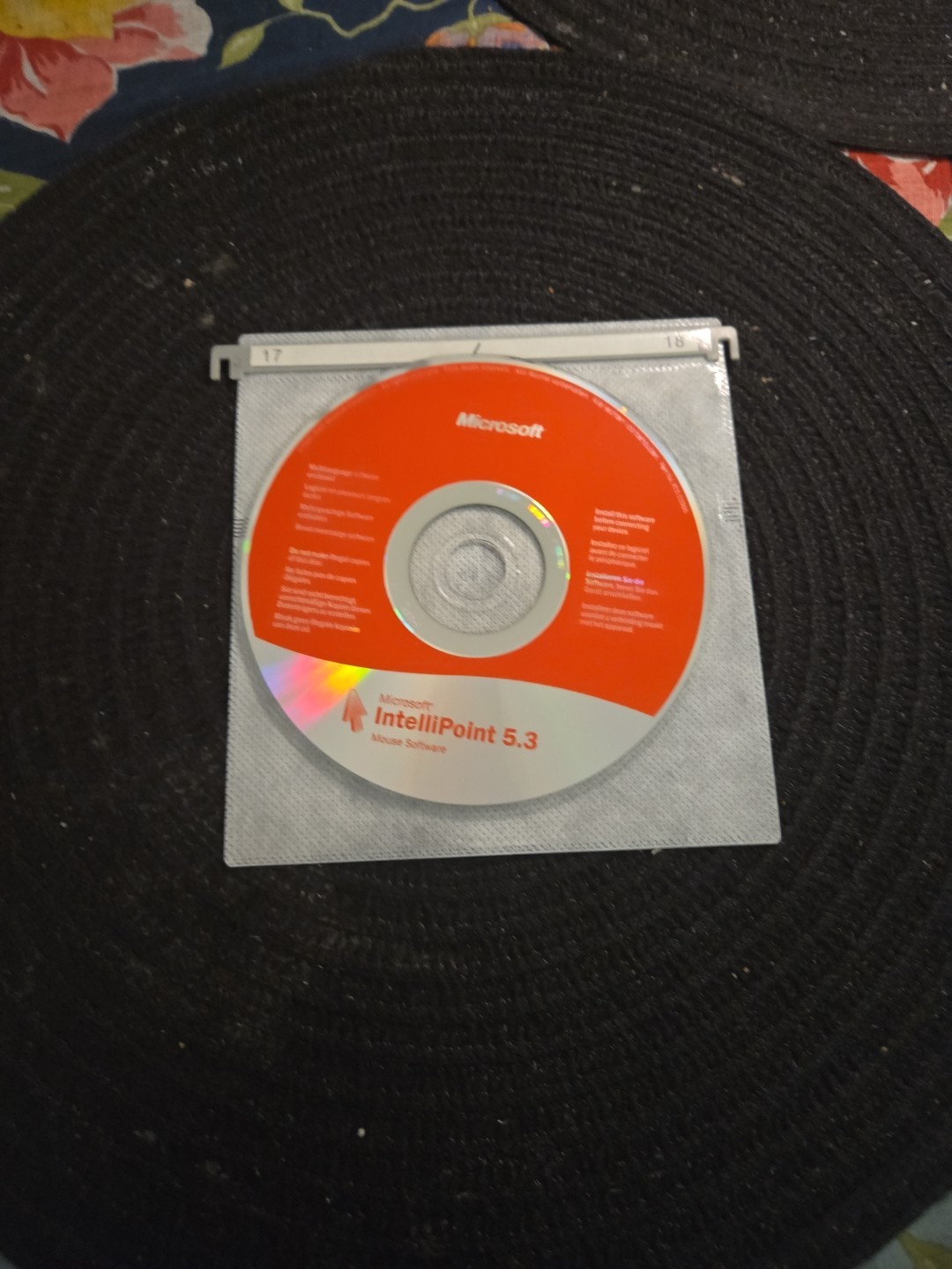 Microsoft IntelliPoint 5.3 (MOUSE SOFTWARE) CD
