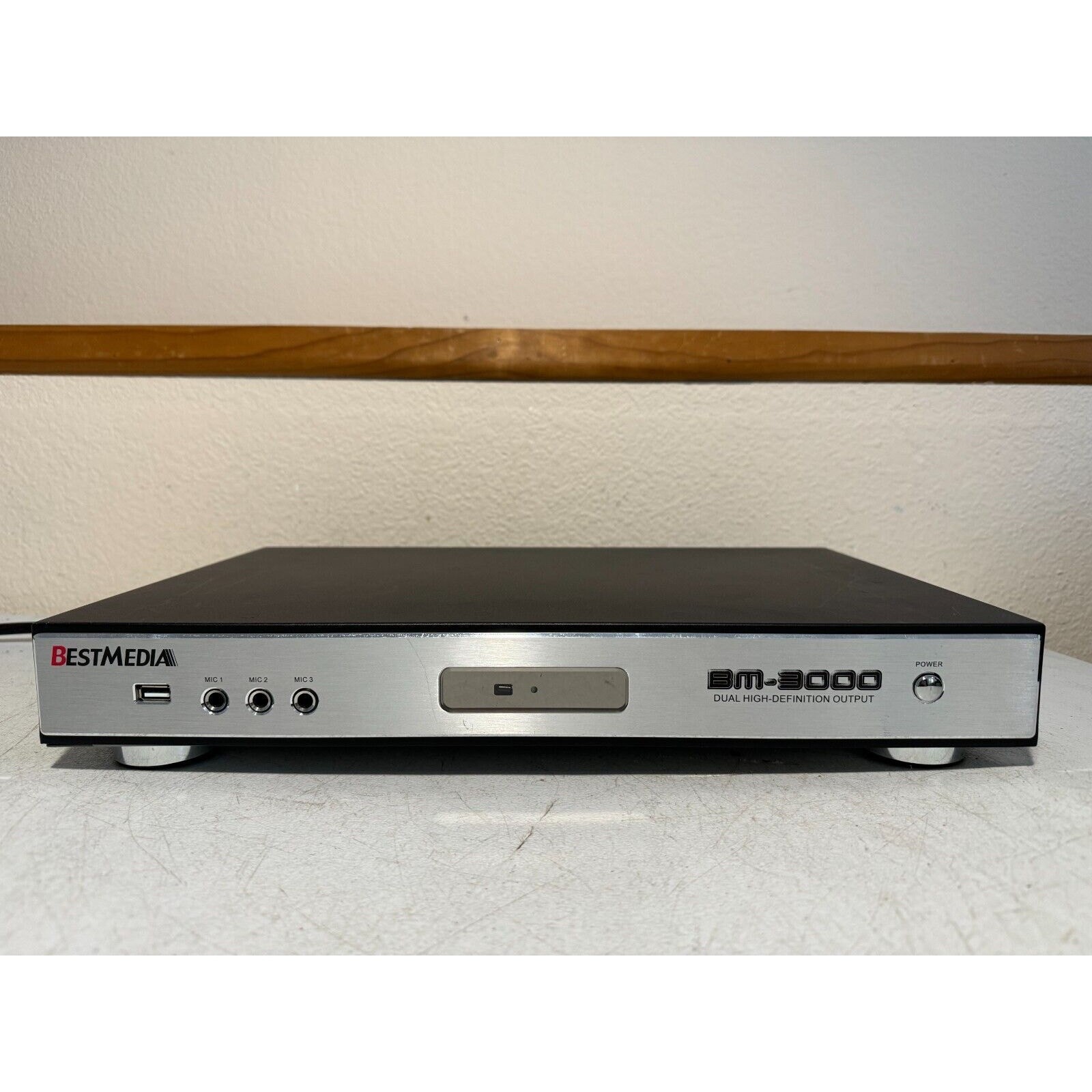 BestMedia BM-3000 Karaoke System Media Player USB 3 Mic Output HDMI Network