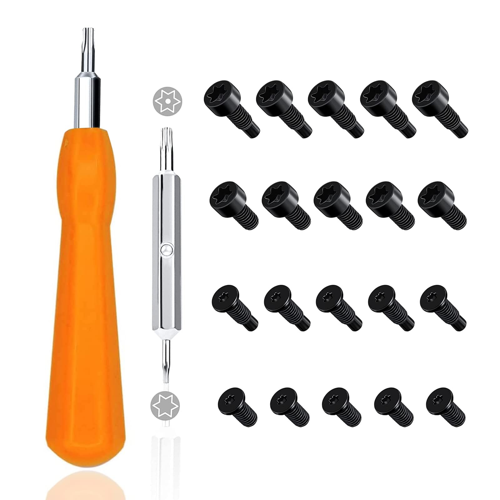 Screws for Doorbell - Orange Screwdriver T6 T15 & + 20Pcs Screws for Doorbell...
