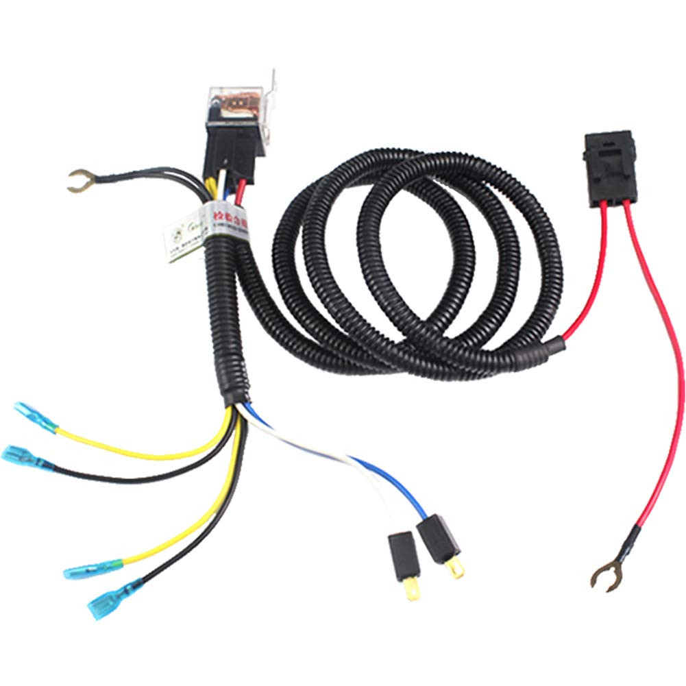 Horn Wiring Harness Relay Kit for Car Truck 80A 4Pin Spst Normally Open (Relay 4