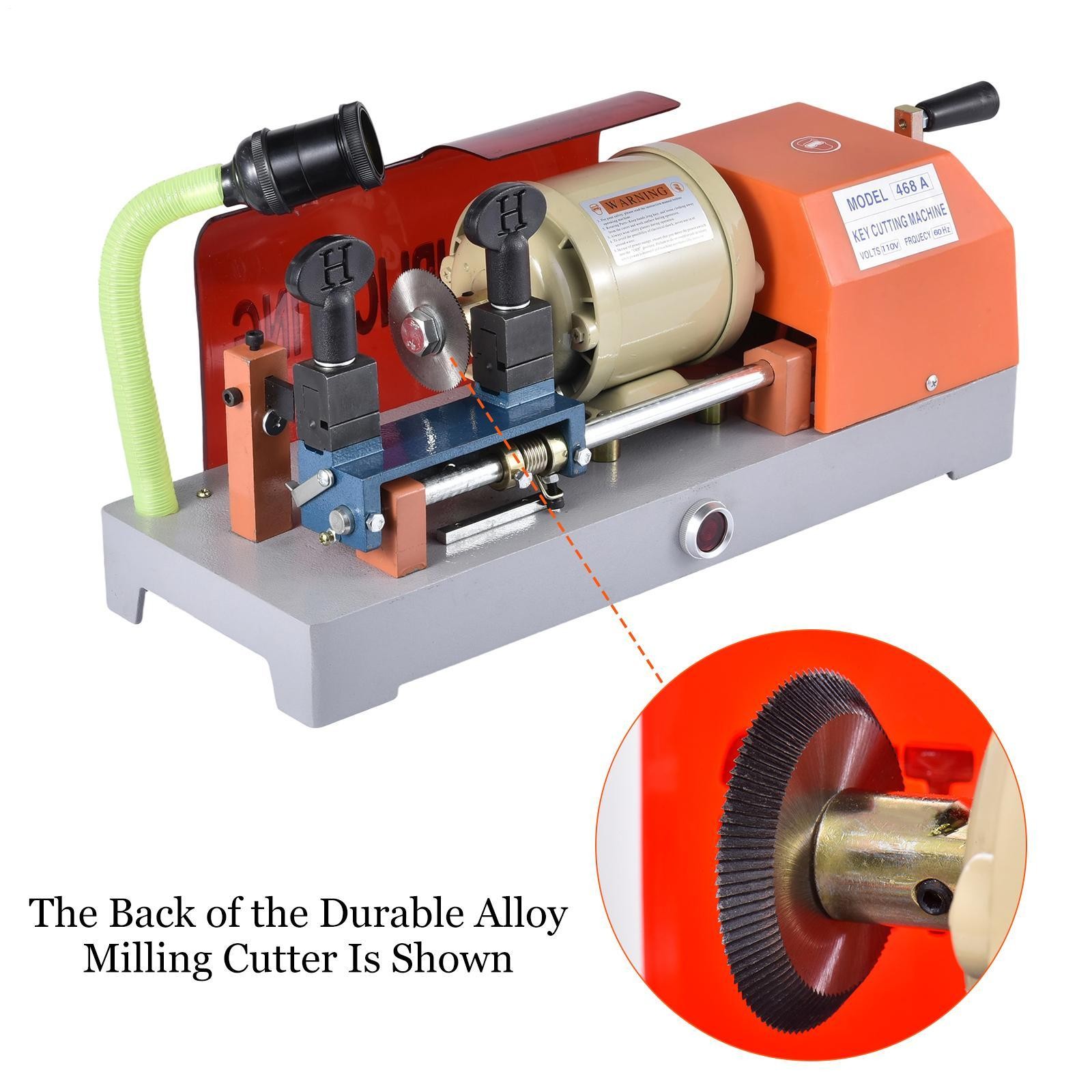 Key Cutting duplicating Machine Cutter Car Key Copier Locksmith Tools 110V