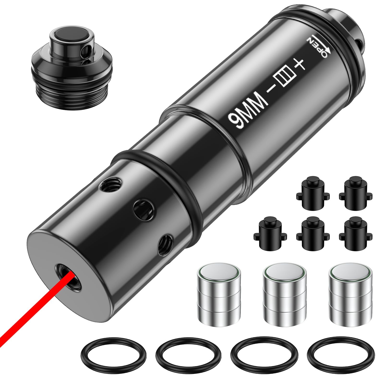 ROTSGNEE 9MM Laser Training Cartridge Dry Fire System