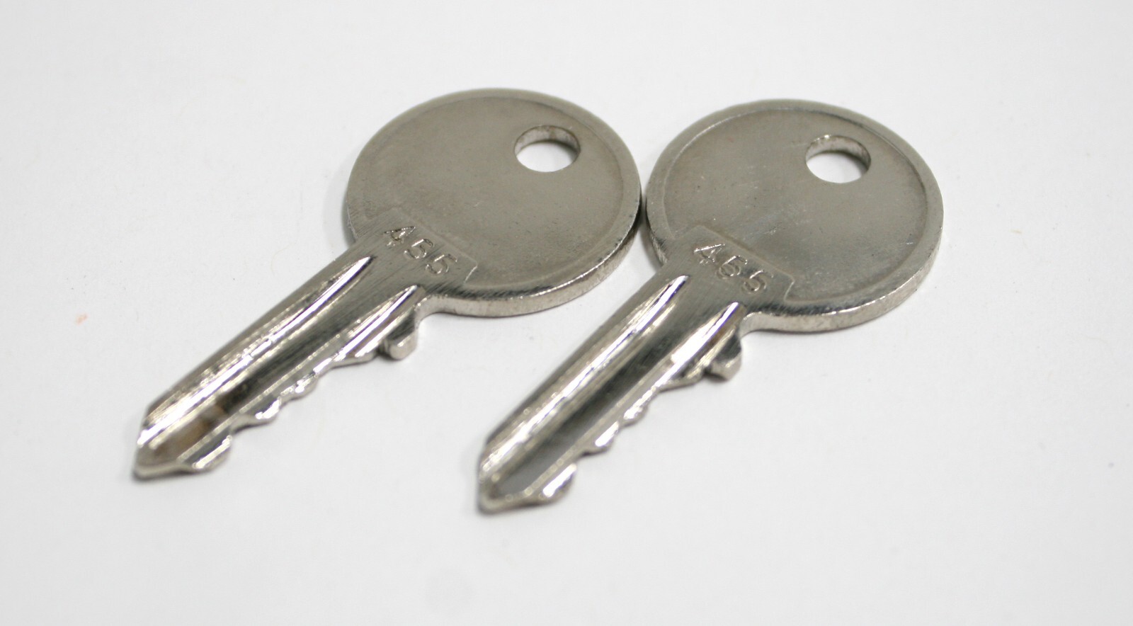 RASS RB2-K455 Set of 2 Spare Key 455 22.5mm for Metal Key Switches RB2-BG Series