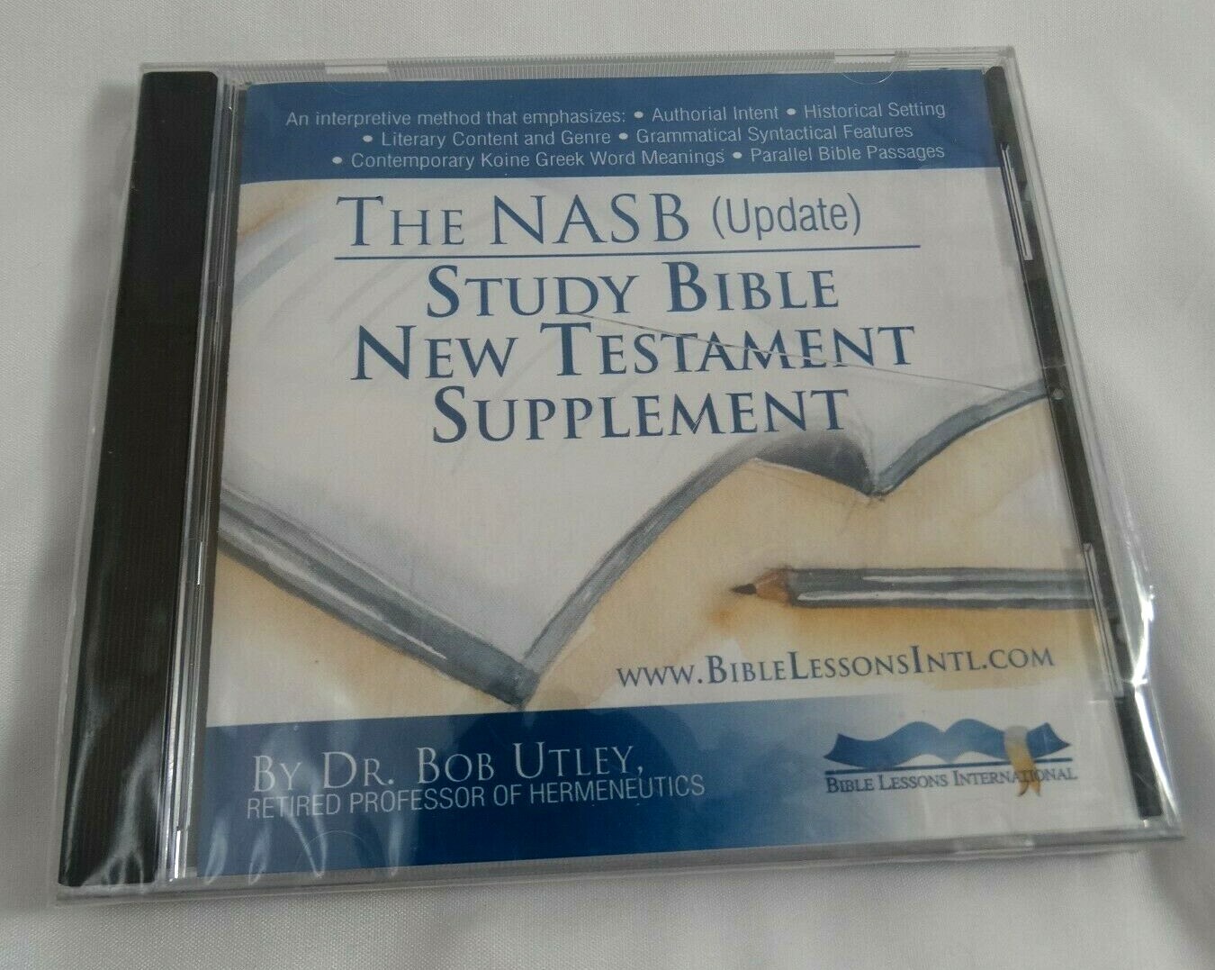 The NASB (Update) Study Bible New Statement Supplement CD-ROM Software NEW