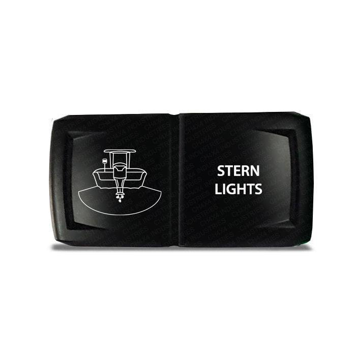CH4X4 Marine Rocker Switch V2 Stern Lights Symbol 2
