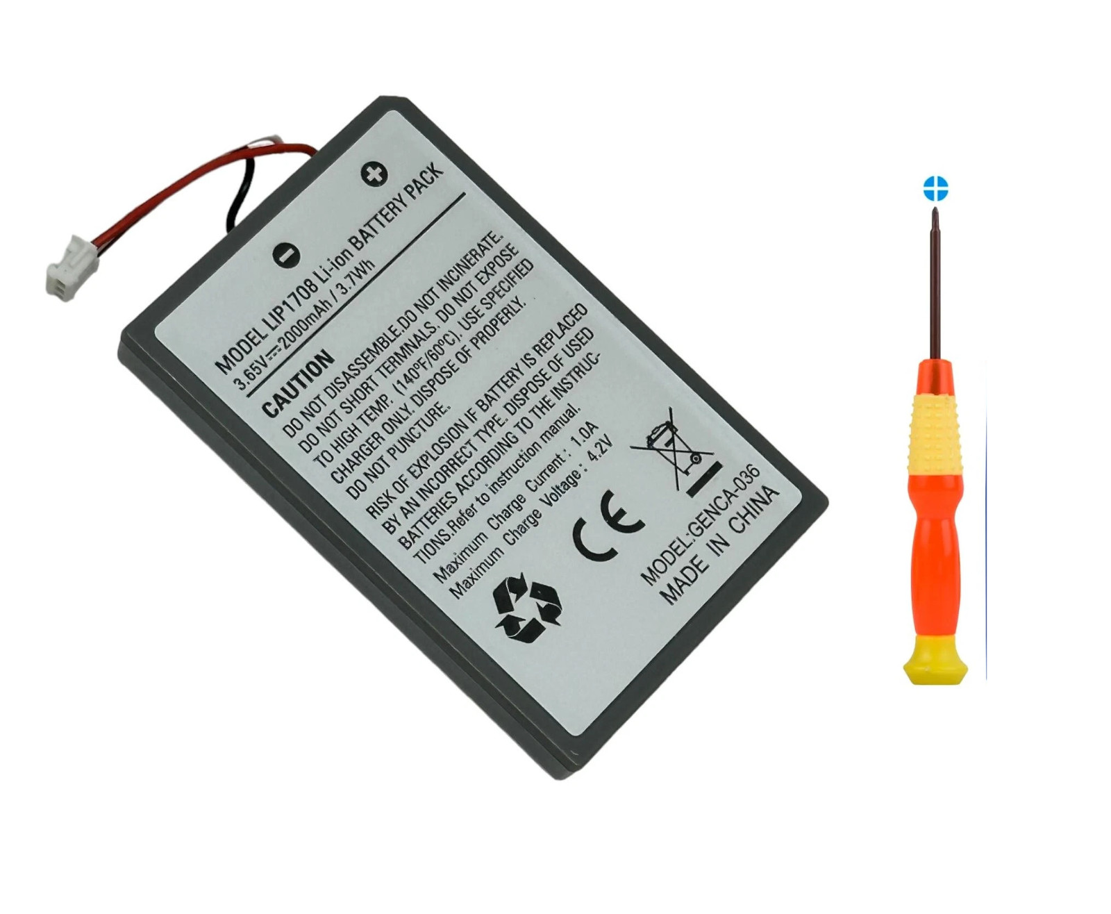 New LIP1708 Battery For Sony PlayStation 5 PS5 DualSense Wireless Controller