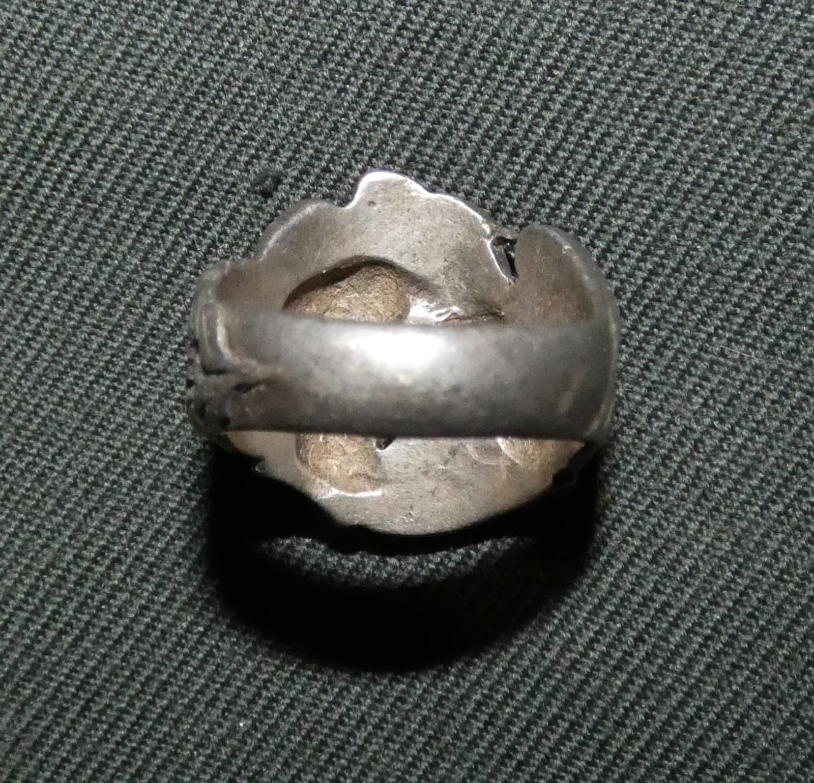 Original WW2 Period General Douglas MacArthur Sterling Silver Ring