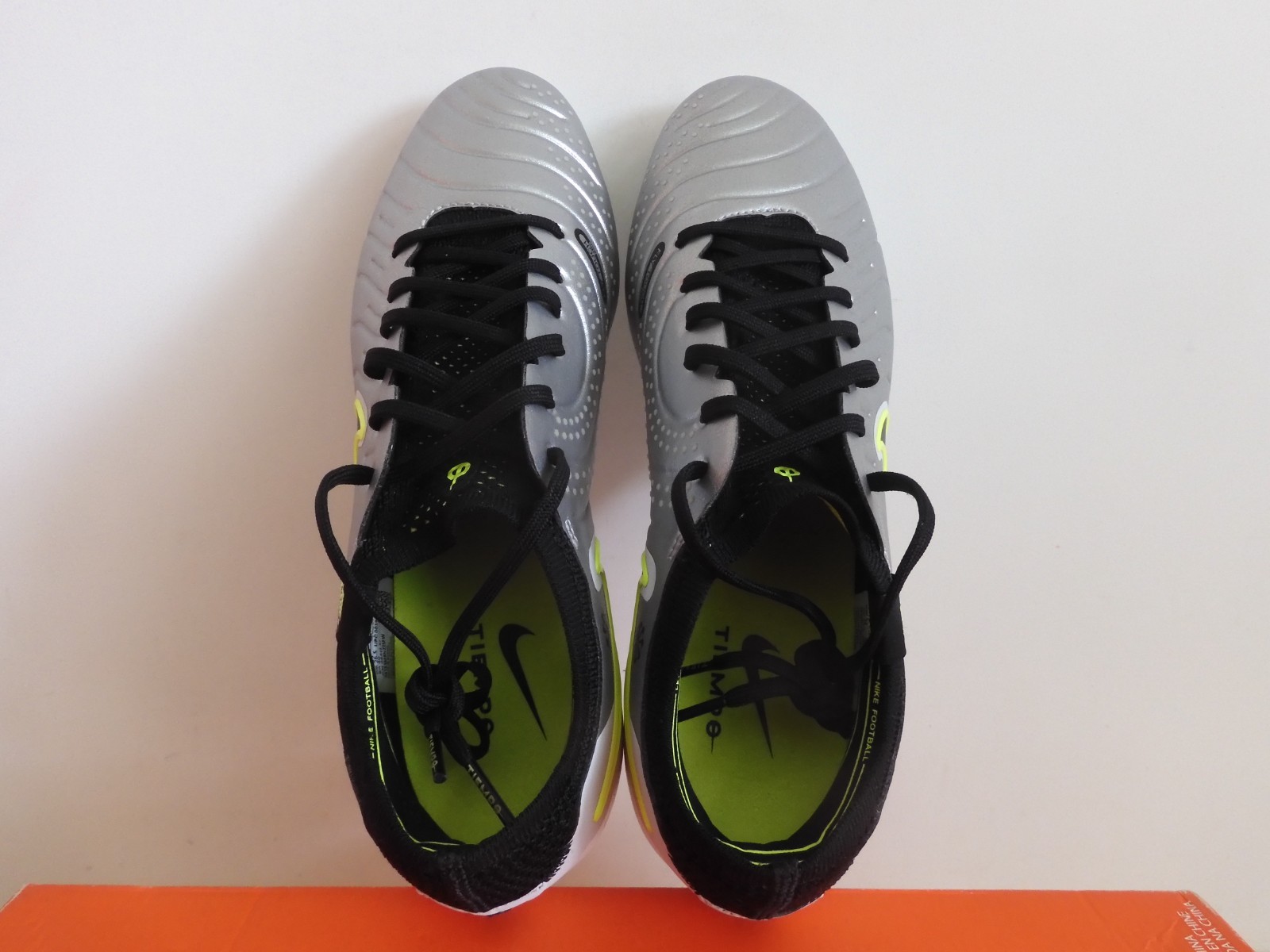 Nike Tiempo Legend 10 Elite Sg Pro Ac P Anti Clog Silver-Black Mens [HF4375-002]