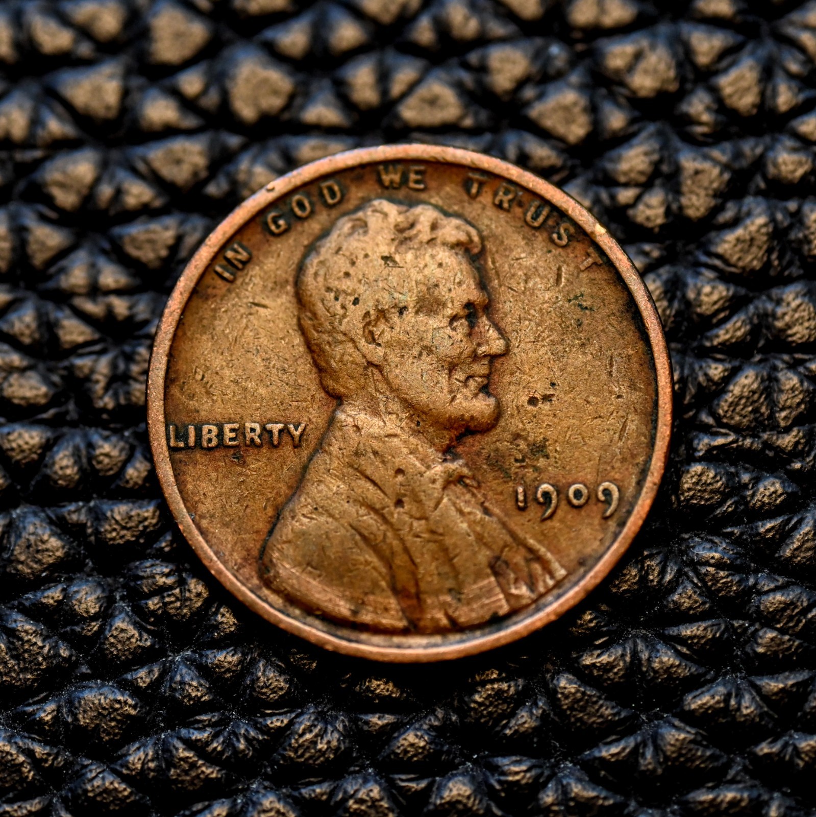 1909-P VDB Lincoln Cent ~ FINE (F / FN) Condition ~ COMBINED SHIPPING!