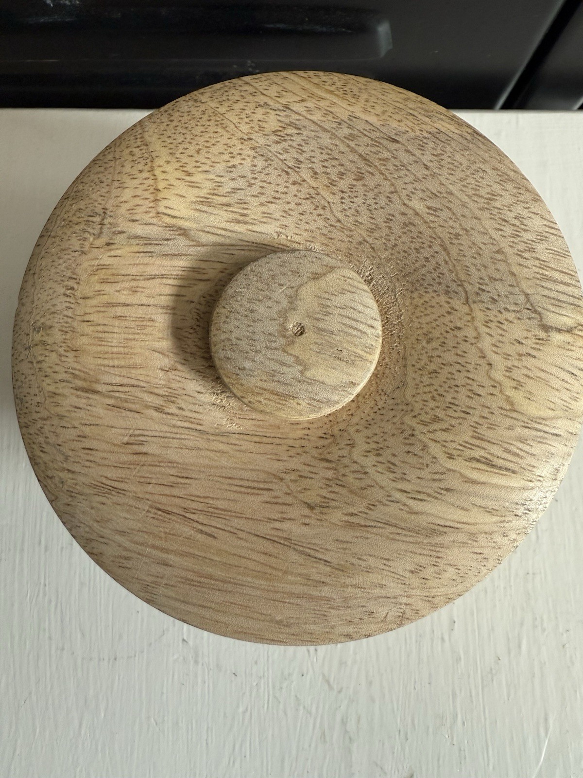 Trinket Box / Keepsake Box WOOD with bead Trim